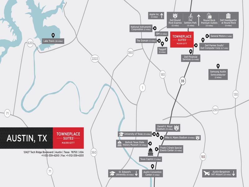 Towneplace Suites By Marriott Austin Parmer/Tech Ridge Eksteriør billede